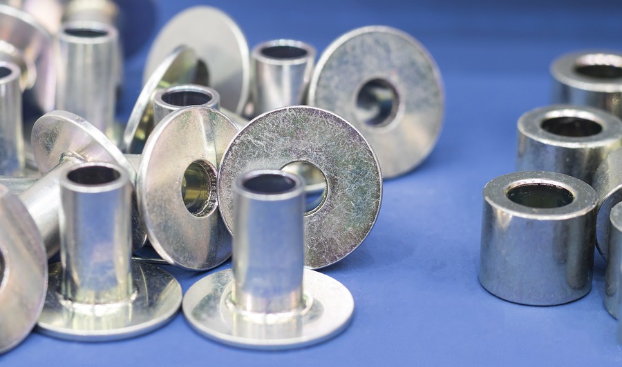 Steel Part With Zinc Plating